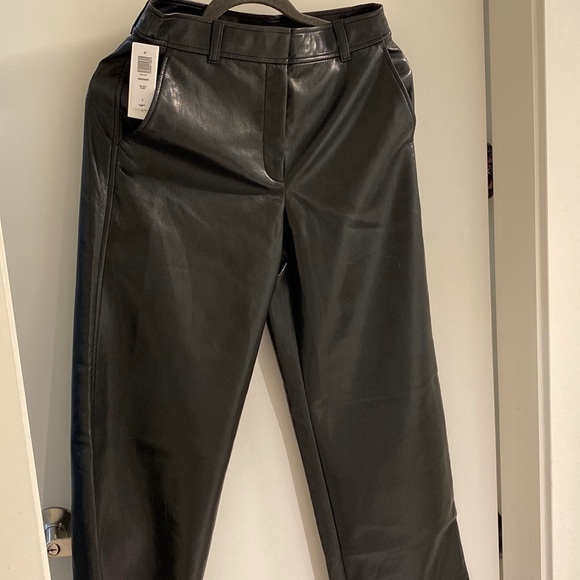 NWT Aritzia vegan leather pants - Picture 2 of 3
